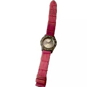 Pink watch Guess
